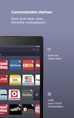 Austrian Newspapers android App screenshot 1