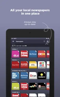 Austrian Newspapers android App screenshot 5