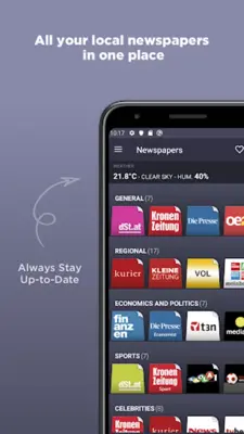 Austrian Newspapers android App screenshot 8